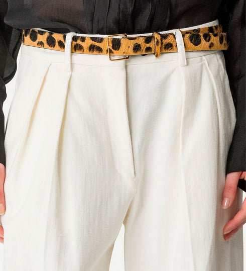 FORTE FORTE PONY SKIN BELT